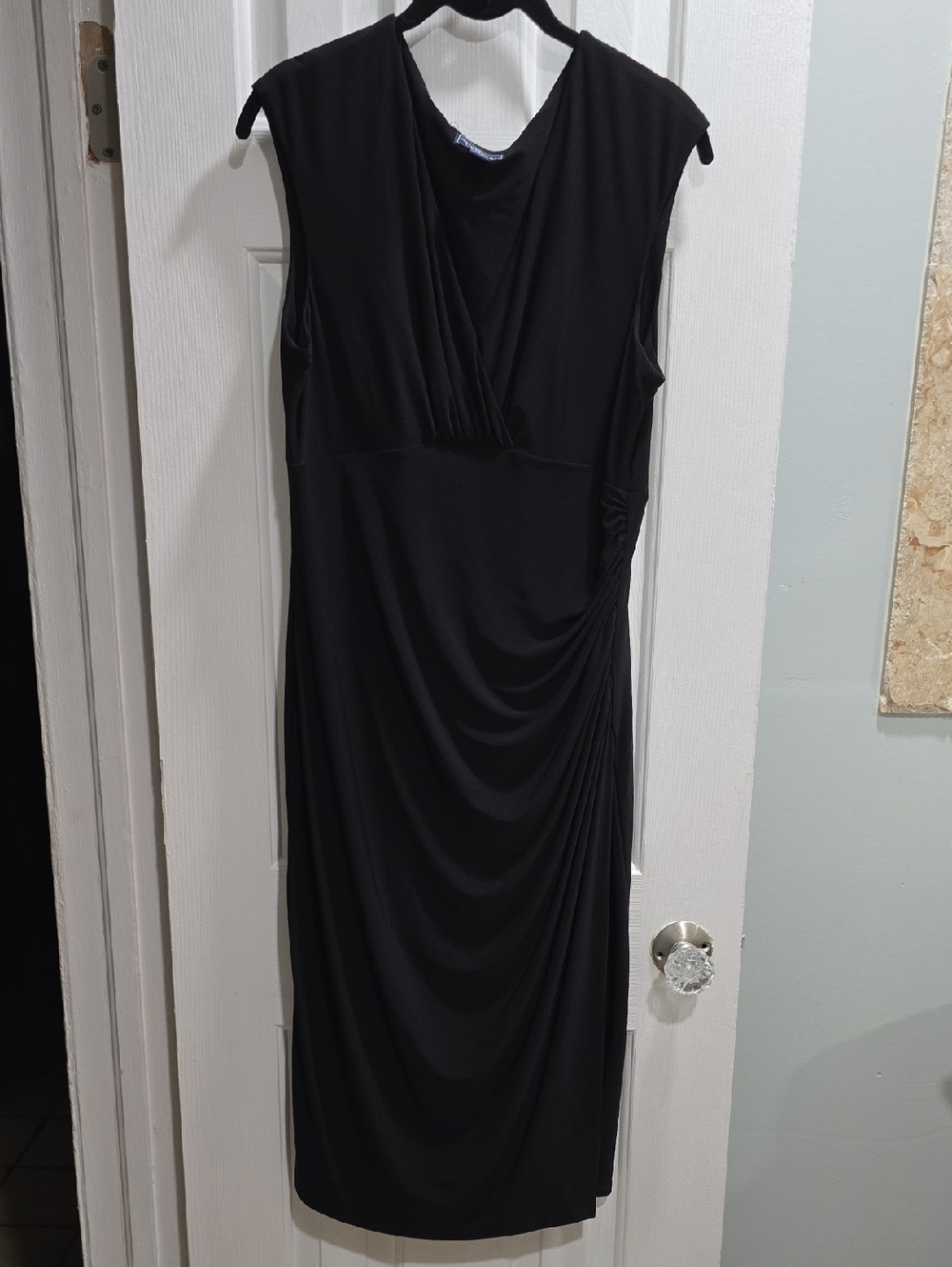 American Living Elegant Black Sleeveless Dress Size 14